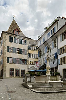 Small square in Zurich