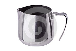 Small Stainless Steel Milk Pitcher/Jug. Foaming Jug. Latte art for barista.