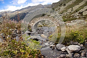 Small stone bridge