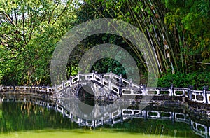 Small Stone Bridge and Reflection