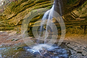 Small stream in LaSalle Canyon