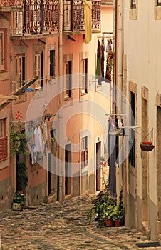 Small street of Lisbon