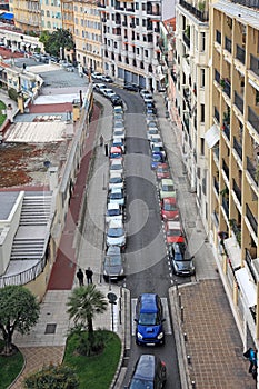 Small street of Nice city.