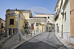 The old town of Candela, Italy. photo