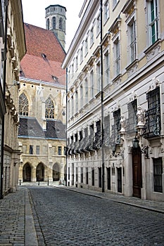 Small street in vienna