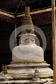 Small stupas located beside the Patan Durbar Square, Patan