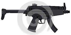 Small submachine gun