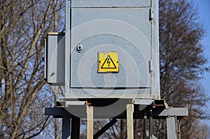 A small substation for the supply of electricity