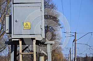 A small substation for the supply of electricity