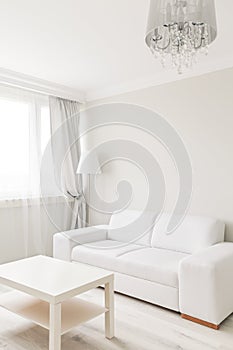 Small table and sofa