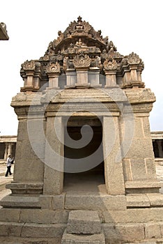 A small temple in complex of Krishna Temple at Hampi