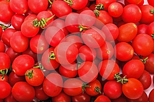 Small tomatoes background