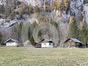 A small tourist weekend resort at the foot of the Sulzbachfall waterfall and next to the accumulation lake KlÃ¶ntalersee