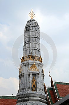 A small tower at Wat Arun - Temple of Dawn, Bangkok