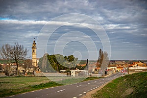 Small town in the Castilian plateau