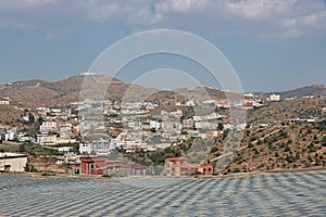 The small town in Hejaz Mountains, Makkah Province, Saudi Arabia