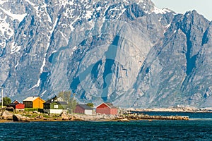 Small town in Lapland