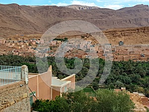 Small Town Near Dades Gorge, Morocco