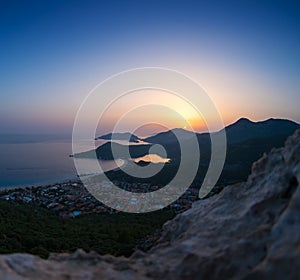 Small town of Oludeniz