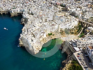 Vista aerea da una cavalla Puglia 