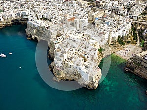 Vista aerea da una cavalla Puglia 