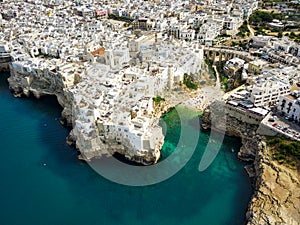 Vista aerea da una cavalla Puglia 