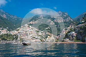 Small town of Positano, Amalfi Coast, Campania, Italy