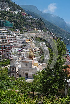 Small town of Positano, Amalfi Coast, Campania, Italy