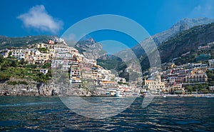 Small town of Positano, Amalfi Coast, Campania, Italy