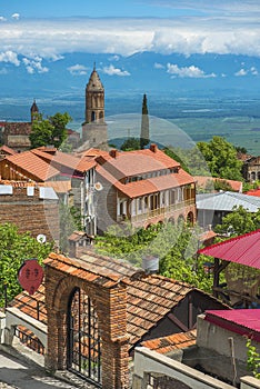 Small town Signagi, Kakheti region, Georgia