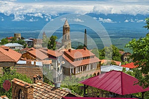 Small town Signagi, Kakheti region, Georgia