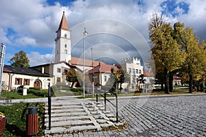 Malé mesto na Slovensku.