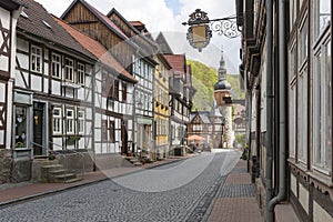 The small town of Stolberg, Germany