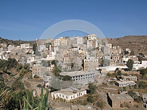 Small town in Yemen