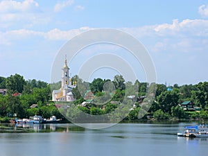 Small towns of Russia, Kimry, Tver region, Volga river