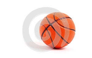 Small toy basketball ball