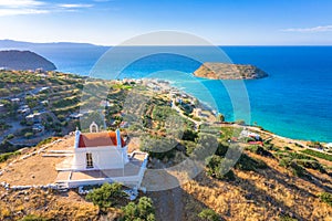 Small traditional fishing village of Mochlos, Crete, Greece.