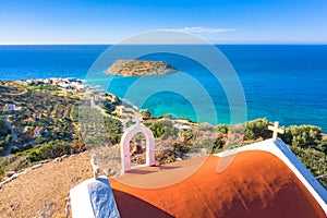 Small traditional fishing village of Mochlos, Crete, Greece.