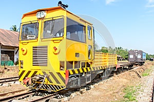Small train head, it is mainly used to joint carriages, attach to a train