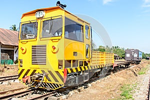 Small train head, it is mainly used to joint carriages, attach to a train photo