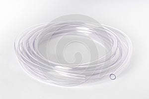 Small transparent hose used in marine aquariums to pump compressed air into the aquarium