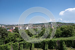 Small transylvanian town in Romania