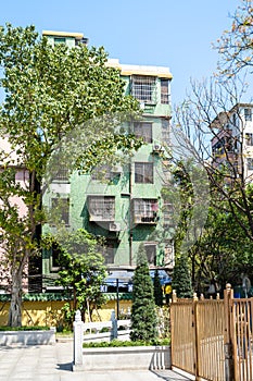 small urban apartment house in Guangzhou
