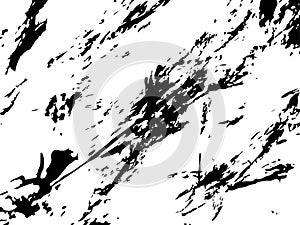 small various lines and spots of different sizes in grunge style