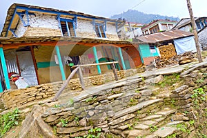 Small Village, Annapurna Conservation Area, Himalaya, Nepal