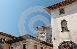 The small village of Asolo, Middle Age, Treviso, Italy