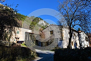 Small village Botazzo or Botac in Val Rosandra photo