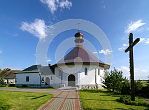 Small village church photo