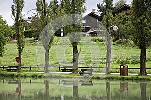 The small village of Le Praz