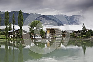 The small village of Le Praz